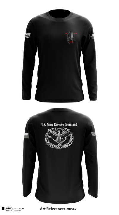AREA 2, 12TH BN ARCG 57616910 Long Sleeve Performance Shirt - 1