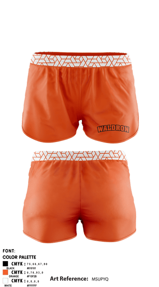 Track Shorts, Waldron High School Track, Track & Field, Teamtime, Team time, sublimation, custom sports apparel, team uniforms, spirit wear, spiritwear, sports uniforms, custom shirts, team store, custom team store, fundraiser sports, apparel fundraiser
