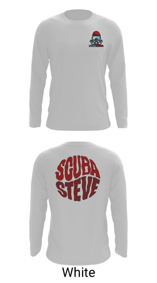 Long Sleeve Performance Shirt, Scuba Steve, , Teamtime, Team time, sublimation, custom sports apparel, team uniforms, spirit wear, spiritwear, sports uniforms, custom shirts, team store, custom team store, fundraiser sports, apparel fundraiser