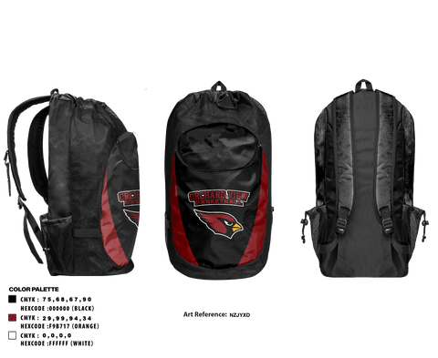 Gear Bag, Orchard View High School Basketball, Men's Basketball, Teamtime, Team time, sublimation, custom sports apparel, team uniforms, spirit wear, spiritwear, sports uniforms, custom shirts, team store, custom team store, fundraiser sports, apparel fundraiser