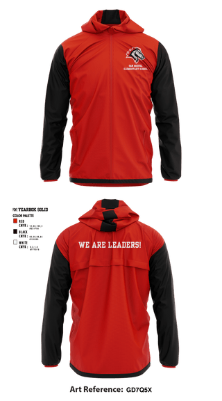 Windbreaker, San Miguel Elementary School, , Teamtime, Team time, sublimation, custom sports apparel, team uniforms, spirit wear, spiritwear, sports uniforms, custom shirts, team store, custom team store, fundraiser sports, apparel fundraiser