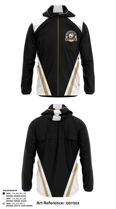 Osseo-Maple Grove Athletic Association 10668688 Windbreaker - 1