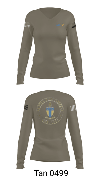 Alpha tau omega 13978361 Women's Long Sleeve V-neck Shirt - 39