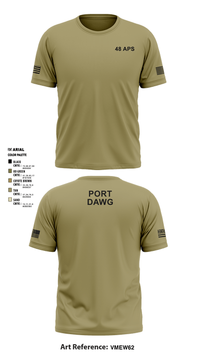 48 aps 32006617 Short Sleeve Performance Shirt - 4