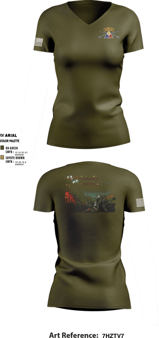 Women's Short Sleeve Vneck Shirt, , Army, Teamtime, Team time, sublimation, custom sports apparel, team uniforms, spirit wear, spiritwear, sports uniforms, custom shirts, team store, custom team store, fundraiser sports, apparel fundraiser