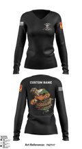 D 4-3 ADA 71951735 Women's Long Sleeve V-neck Shirt - 52