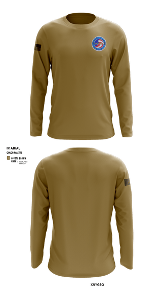 Long Sleeve Performance Shirt, JIATF-South, Air Force, Teamtime, Team time, sublimation, custom sports apparel, team uniforms, spirit wear, spiritwear, sports uniforms, custom shirts, team store, custom team store, fundraiser sports, apparel fundraiser
