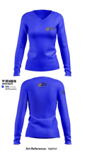StoneShield Ministries 46162307 Women's Long Sleeve V-neck Shirt - 1