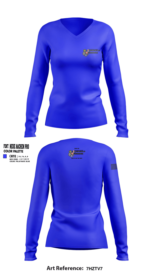 Women's Long Sleeve Vneck Shirt, , , Teamtime, Team time, sublimation, custom sports apparel, team uniforms, spirit wear, spiritwear, sports uniforms, custom shirts, team store, custom team store, fundraiser sports, apparel fundraiser