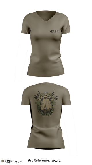 Women's Short Sleeve Vneck Shirt, , Army, Teamtime, Team time, sublimation, custom sports apparel, team uniforms, spirit wear, spiritwear, sports uniforms, custom shirts, team store, custom team store, fundraiser sports, apparel fundraiser