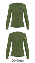 Sniper 66668085 Women's Long Sleeve V-neck Shirt - 40