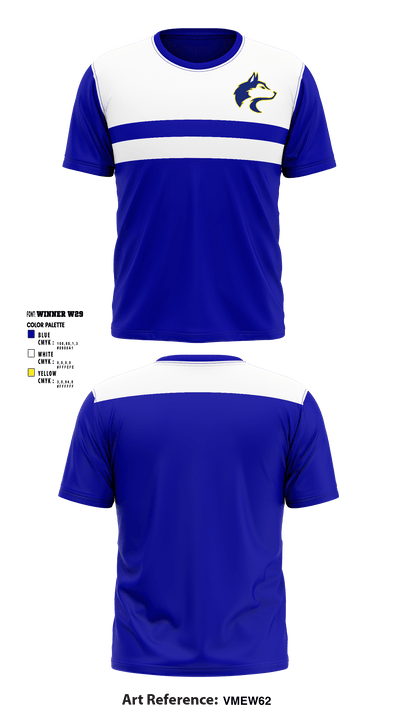 Breckenridge High School Volleyball 84765572 Short Sleeve Performance Shirt - 1