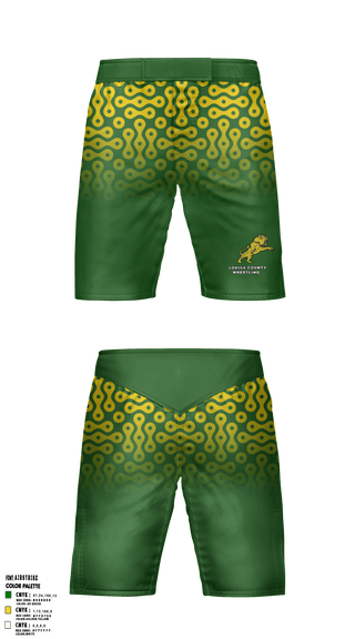 Fight Shorts, Louisa County High School Wrestling, Wrestling, Teamtime, Team time, sublimation, custom sports apparel, team uniforms, spirit wear, spiritwear, sports uniforms, custom shirts, team store, custom team store, fundraiser sports, apparel fundraiser
