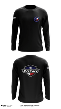 Texas Municipal Police Association 6518461 Long Sleeve Performance Shirt - 1