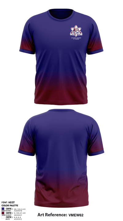 SYRACUSE ACADEMY 60828314 Short Sleeve Shooting Shirt - 1