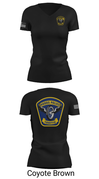 Women's Short Sleeve Vneck Shirt, , Police, Teamtime, Team time, sublimation, custom sports apparel, team uniforms, spirit wear, spiritwear, sports uniforms, custom shirts, team store, custom team store, fundraiser sports, apparel fundraiser