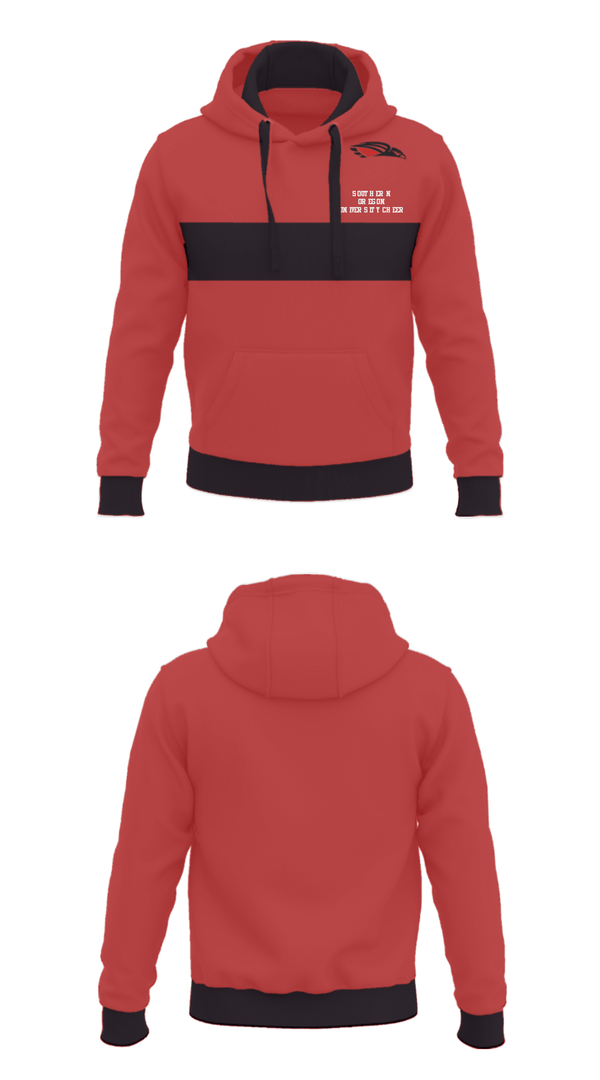 Hoodie, Southern Oregon University Cheer, Cheer, Teamtime, Team time, sublimation, custom sports apparel, team uniforms, spirit wear, spiritwear, sports uniforms, custom shirts, team store, custom team store, fundraiser sports, apparel fundraiser