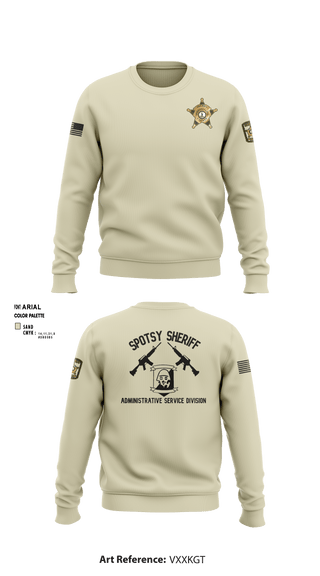 Crew Neck Sweatshirt, , Police, Teamtime, Team time, sublimation, custom sports apparel, team uniforms, spirit wear, spiritwear, sports uniforms, custom shirts, team store, custom team store, fundraiser sports, apparel fundraiser