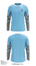 Thomas Jefferson High School Lacrosse 10935338 Long Sleeve Performance Shirt - 1