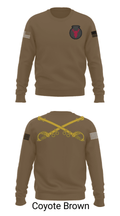 1-145th Armor 33702857 Crew Neck Sweatshirt - 8