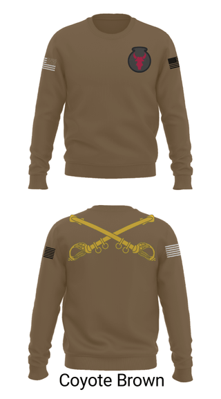 Crew Neck Sweatshirt, , National Guard, Teamtime, Team time, sublimation, custom sports apparel, team uniforms, spirit wear, spiritwear, sports uniforms, custom shirts, team store, custom team store, fundraiser sports, apparel fundraiser