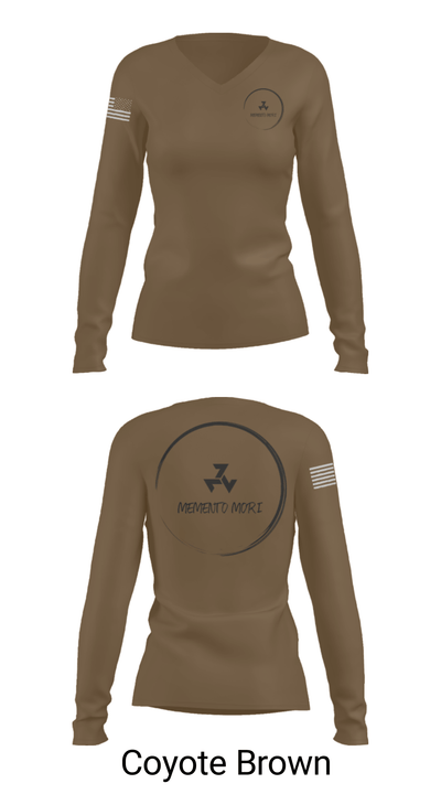Memento Mori 34413347 Women's Long Sleeve V-neck Shirt - 38