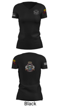 75th RGT 3rd BN Co C Alpha 88655986 Women's Short Sleeve V-neck Shirt - 11