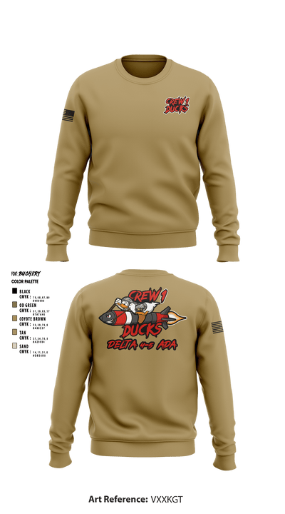 Delta 4-5 58559779 Crew Neck Sweatshirt - 3