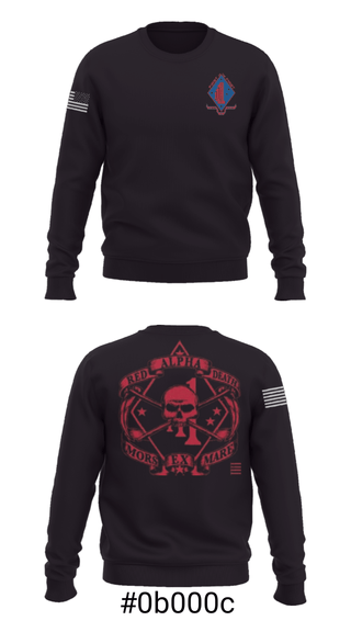 Crew Neck Sweatshirt, , Marines, Teamtime, Team time, sublimation, custom sports apparel, team uniforms, spirit wear, spiritwear, sports uniforms, custom shirts, team store, custom team store, fundraiser sports, apparel fundraiser