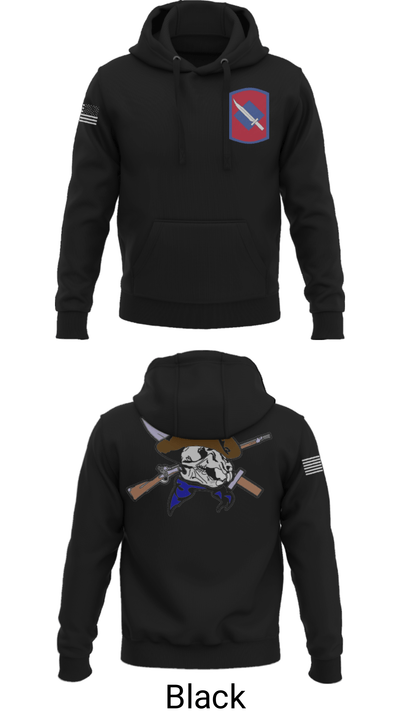 2-153 Infantry Battalion, Intel Section/S2 58885327 Hoodie - 45