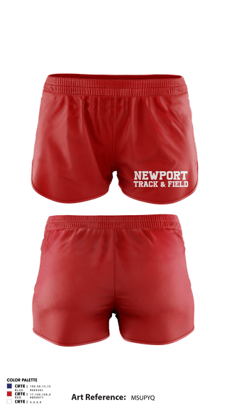 Track Shorts, Newport High School Track & Field, Track & Field, Teamtime, Team time, sublimation, custom sports apparel, team uniforms, spirit wear, spiritwear, sports uniforms, custom shirts, team store, custom team store, fundraiser sports, apparel fundraiser