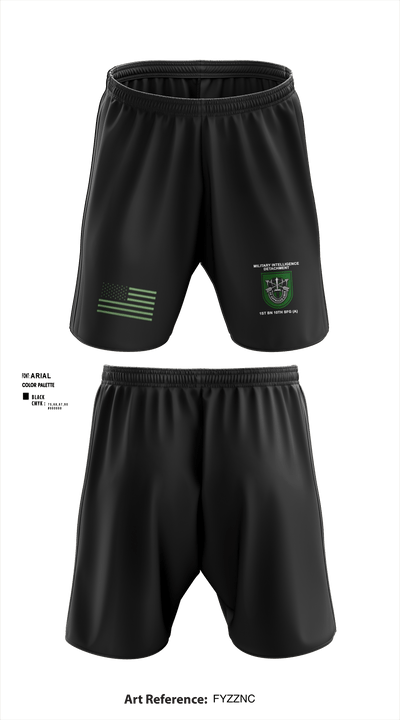 MID 1-10 SFG (A) 483143 Athletic Shorts With Pockets - 3