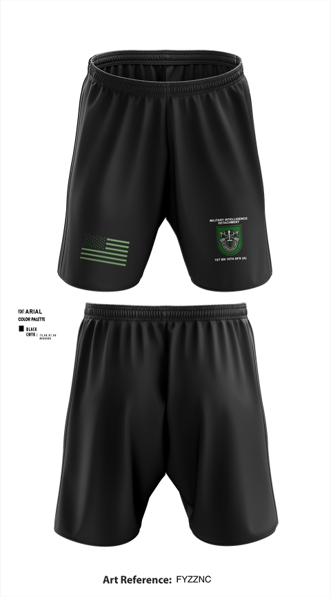Athletic Shorts With Pockets, MID 1-10 SFG (A), Army, Teamtime, Team time, sublimation, custom sports apparel, team uniforms, spirit wear, spiritwear, sports uniforms, custom shirts, team store, custom team store, fundraiser sports, apparel fundraiser