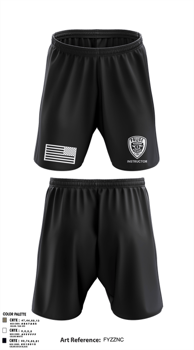 Richmond Police Instructors 34175667 Athletic Shorts With Pockets - 14