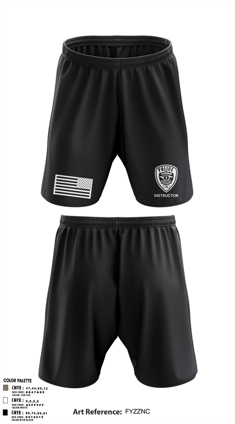 Athletic Shorts With Pockets, Richmond Police, Police, Teamtime, Team time, sublimation, custom sports apparel, team uniforms, spirit wear, spiritwear, sports uniforms, custom shirts, team store, custom team store, fundraiser sports, apparel fundraiser