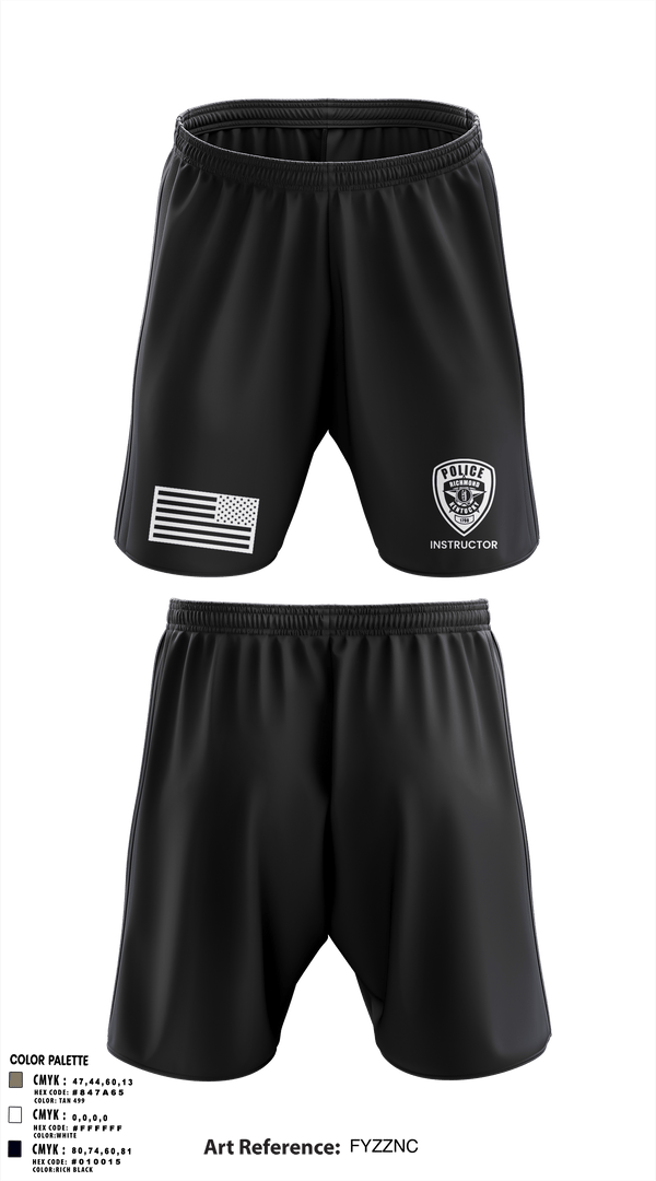 Athletic Shorts With Pockets, Richmond Police, Police, Teamtime, Team time, sublimation, custom sports apparel, team uniforms, spirit wear, spiritwear, sports uniforms, custom shirts, team store, custom team store, fundraiser sports, apparel fundraiser