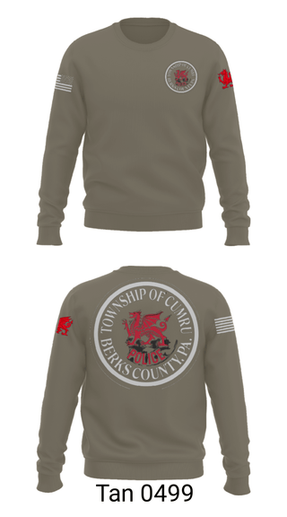 Crew Neck Sweatshirt, , Police, Teamtime, Team time, sublimation, custom sports apparel, team uniforms, spirit wear, spiritwear, sports uniforms, custom shirts, team store, custom team store, fundraiser sports, apparel fundraiser