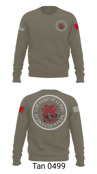 Cumru Township Police Department 51798017 Crew Neck Sweatshirt - 11