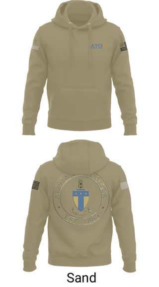 Hoodie, , Army, Teamtime, Team time, sublimation, custom sports apparel, team uniforms, spirit wear, spiritwear, sports uniforms, custom shirts, team store, custom team store, fundraiser sports, apparel fundraiser