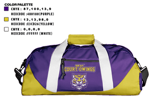 Duffle Bag, Gray Court-Owings Middle School, Spirit Store, Teamtime, Team time, sublimation, custom sports apparel, team uniforms, spirit wear, spiritwear, sports uniforms, custom shirts, team store, custom team store, fundraiser sports, apparel fundraiser