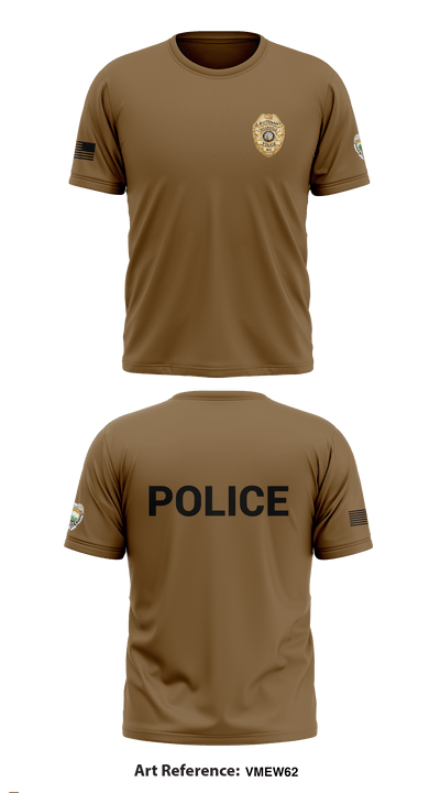 TAYLORSVILLE POLICE DEPARTMENT LT 27466887 Short Sleeve Performance Shirt - 7