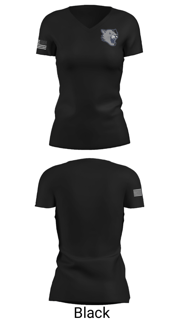 Women's Short Sleeve Vneck Shirt, Greenwood Christian Academy Basketball, Men's Basketball, Teamtime, Team time, sublimation, custom sports apparel, team uniforms, spirit wear, spiritwear, sports uniforms, custom shirts, team store, custom team store, fundraiser sports, apparel fundraiser