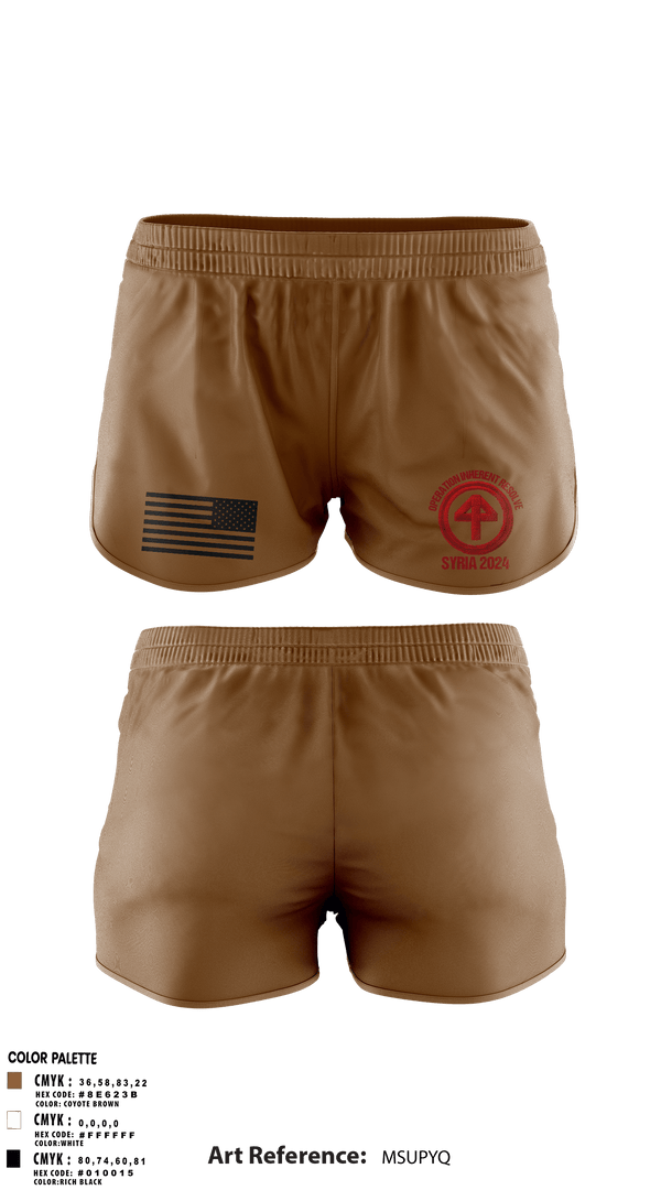 Ranger Panties, HHC 1-114 Infantry Brigade, , Teamtime, Team time, sublimation, custom sports apparel, team uniforms, spirit wear, spiritwear, sports uniforms, custom shirts, team store, custom team store, fundraiser sports, apparel fundraiser