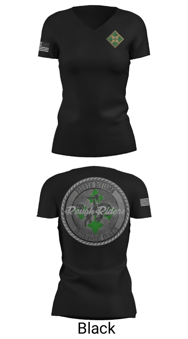 Women's Short Sleeve Vneck Shirt, , Army, Teamtime, Team time, sublimation, custom sports apparel, team uniforms, spirit wear, spiritwear, sports uniforms, custom shirts, team store, custom team store, fundraiser sports, apparel fundraiser