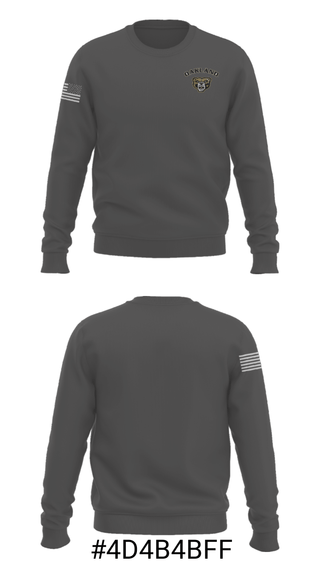 Crew Neck Sweatshirt, Oakland University Golf, Golf, Teamtime, Team time, sublimation, custom sports apparel, team uniforms, spirit wear, spiritwear, sports uniforms, custom shirts, team store, custom team store, fundraiser sports, apparel fundraiser
