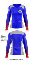 Walled Lake Western High School Softball 66956614 Women's Long Sleeve V-neck Shirt - 1png