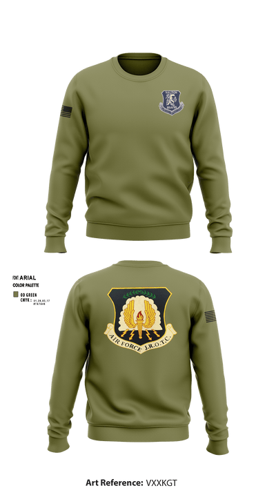 Walton Braves 9881156 Crew Neck Sweatshirt - 2