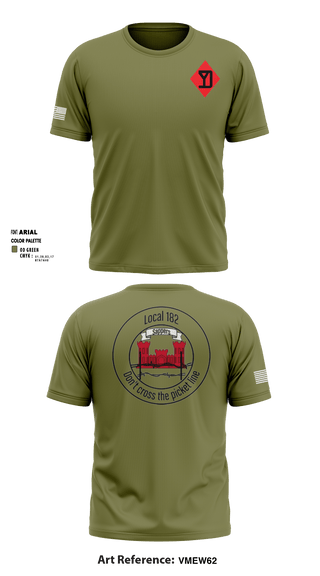 Short Sleeve Performance Shirt, , National Guard, Teamtime, Team time, sublimation, custom sports apparel, team uniforms, spirit wear, spiritwear, sports uniforms, custom shirts, team store, custom team store, fundraiser sports, apparel fundraiser