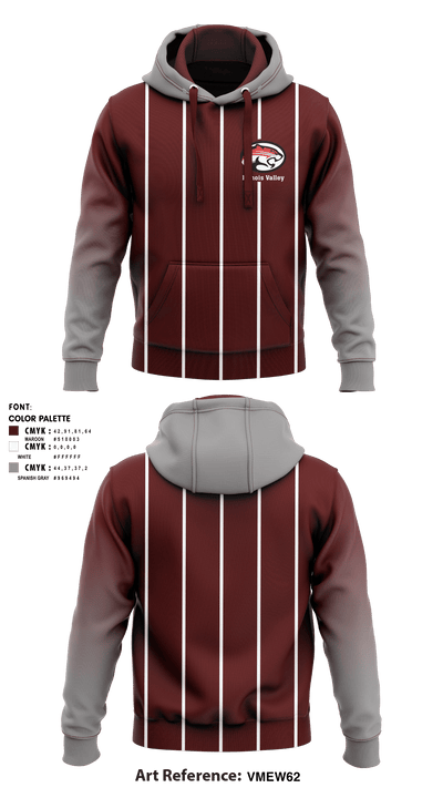 Illinois Valley High School Soccer 24730529 Hoodie - 1