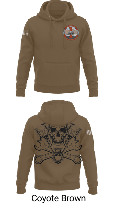 1st Battalion 10th Marines 30175509 Hoodie - 50